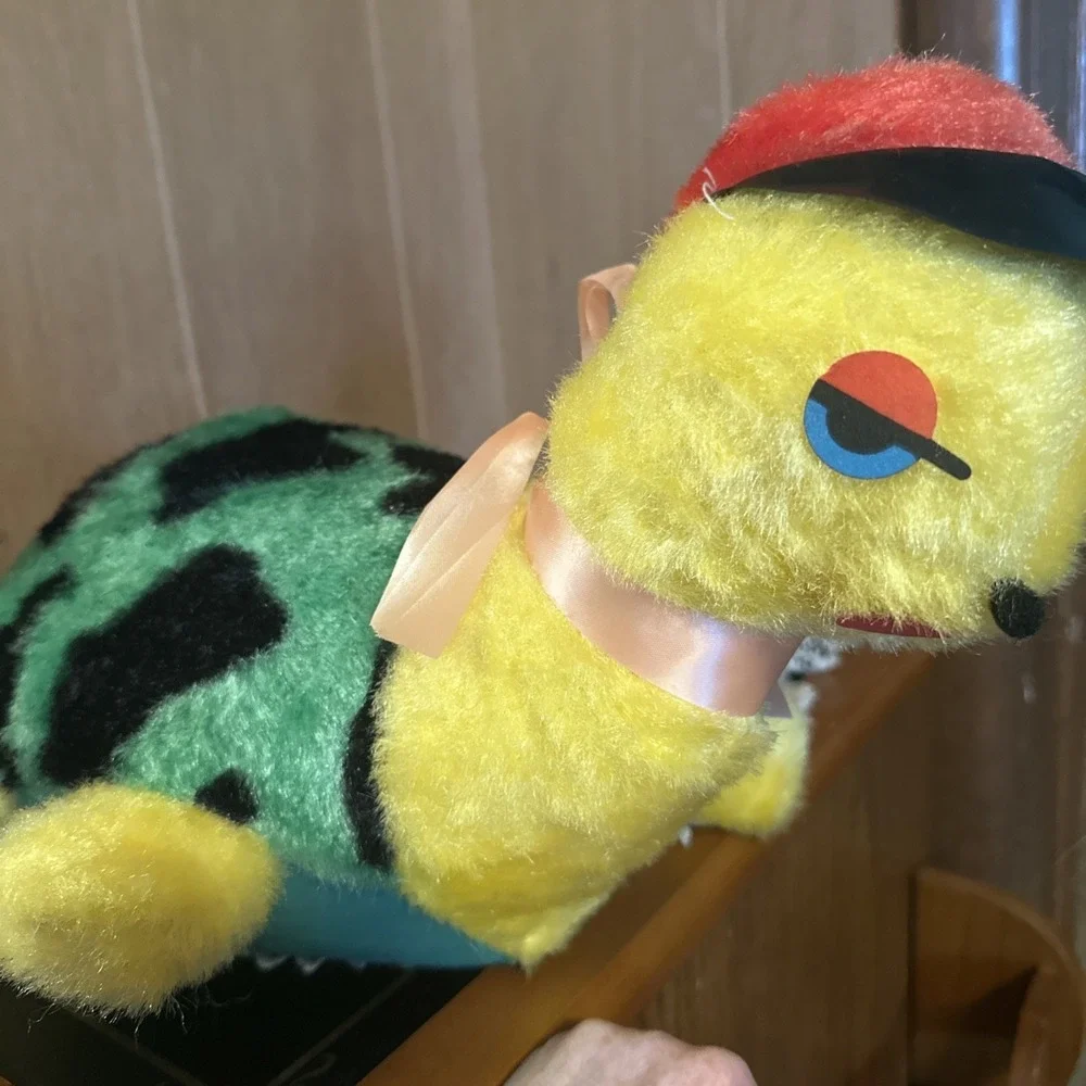Vintage Turtle Stuffed‎ Animal Plush Multicolor Toys Collectibles Carnival Fair
